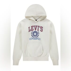 Levi’s Variety Girls Mid Weight Soft Fleece Hoodie Kangaroo Pocket Size Medium